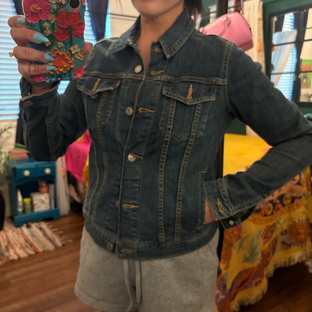 Levi's Dark Blue Jean Jacket